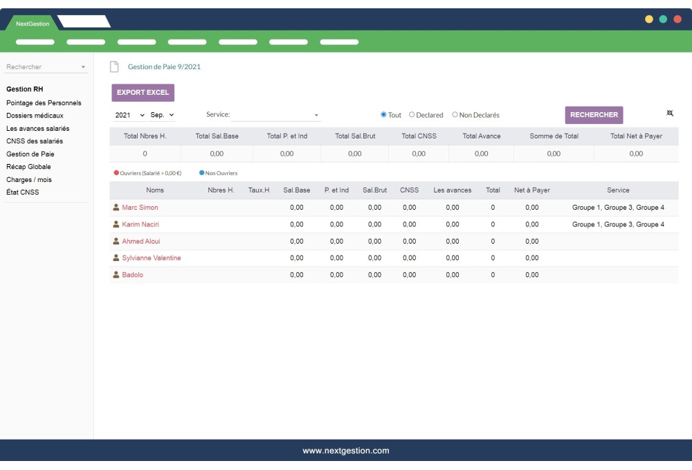 Human Resources Management Module HRM and Payroll