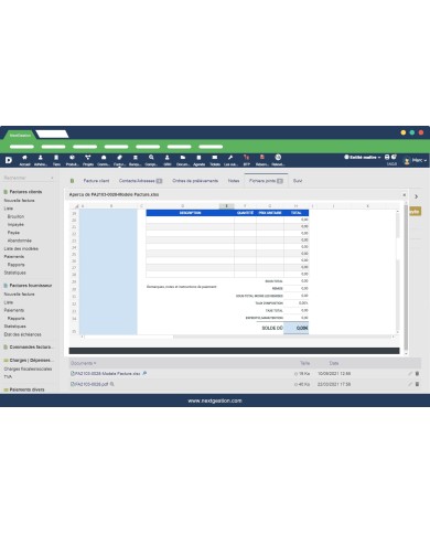 Aperçu document PDF word Excel ppt