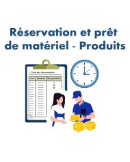 Réservation et prêt de matériel - Produits