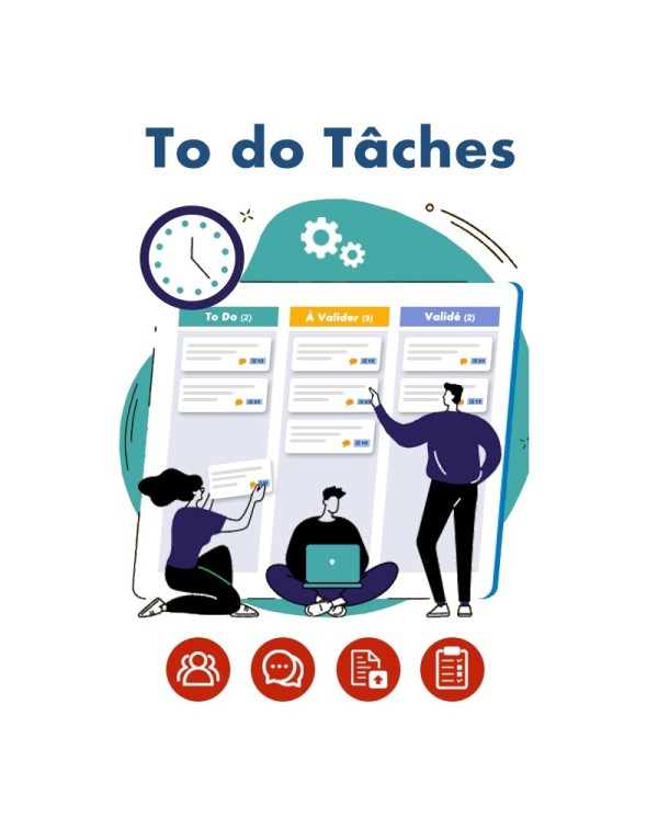 To do Tâches, Gestion de taches et projets collaboratif