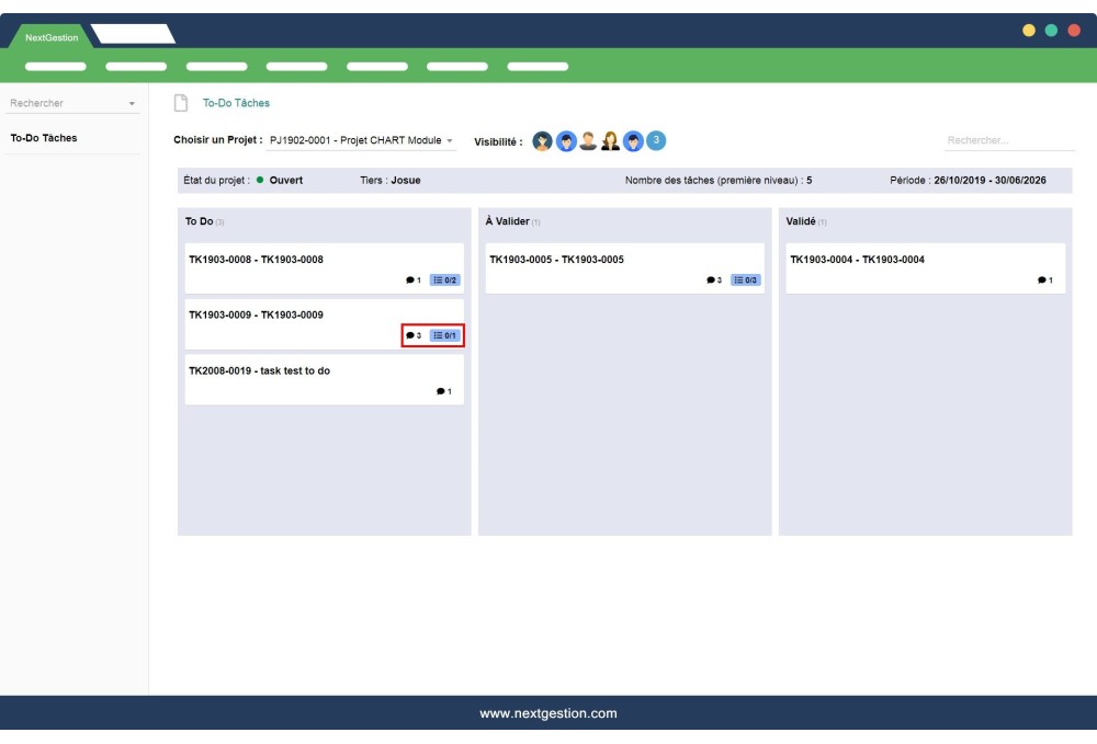 To do Tasks, Task Management and Collaborative Projects