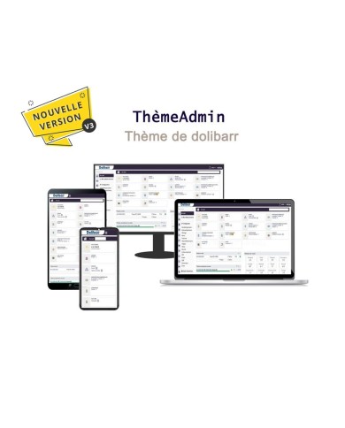 Responsive Admin Theme for Dolibarr