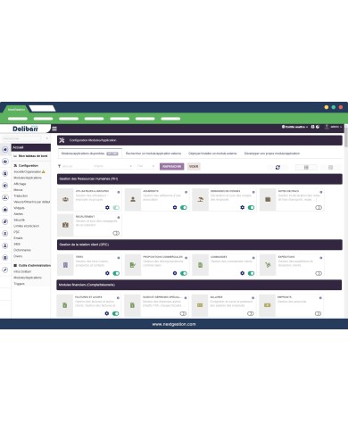 Responsive Admin Theme for Dolibarr