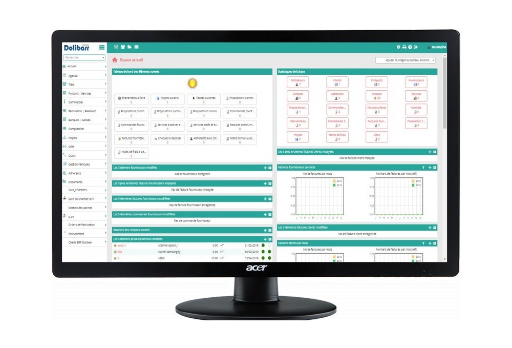 Thème Dolibarr réactif Premium