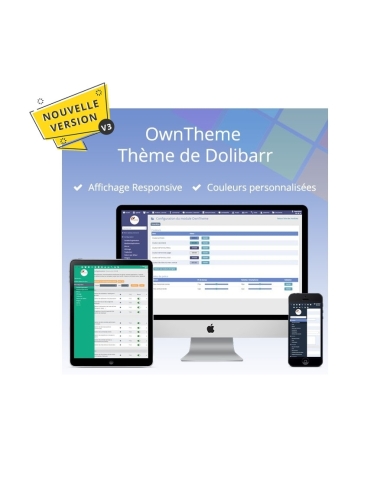 OwnTheme: Responsive Multi-couleur thème