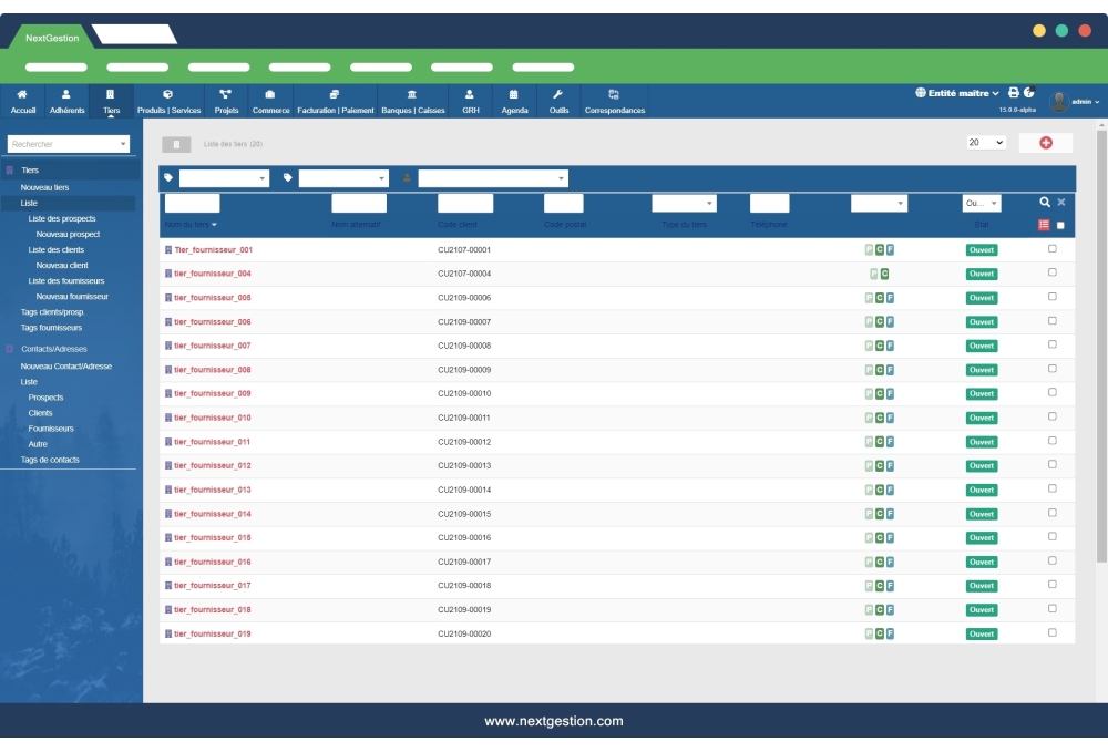 Light Theme for Dolibarr