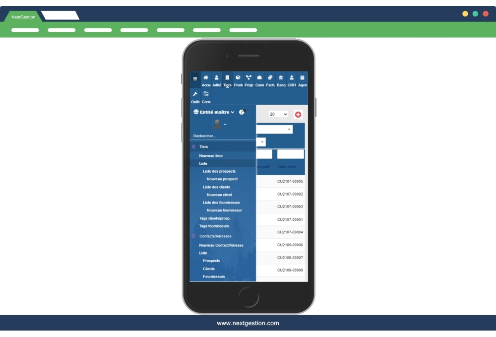 Light Theme de Dolibarr