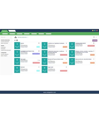 Organize and manage events on Dolibarr