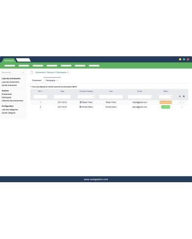 Organize and manage events on Dolibarr