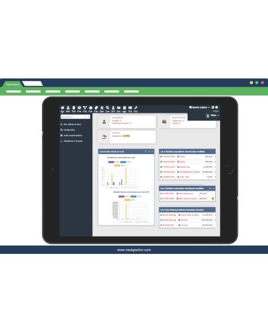 NEXT Theme, Dark Responsive Display