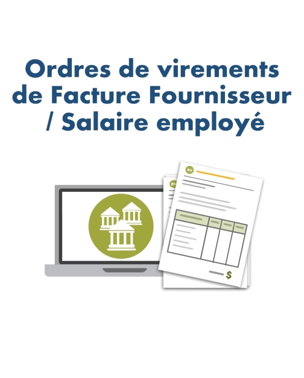 Transfer order: Supplier invoices / Employee salary