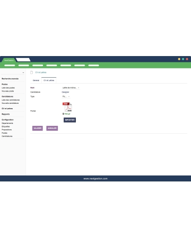 TALENT: GESTION DE CABINET DE RECRUTEMENT