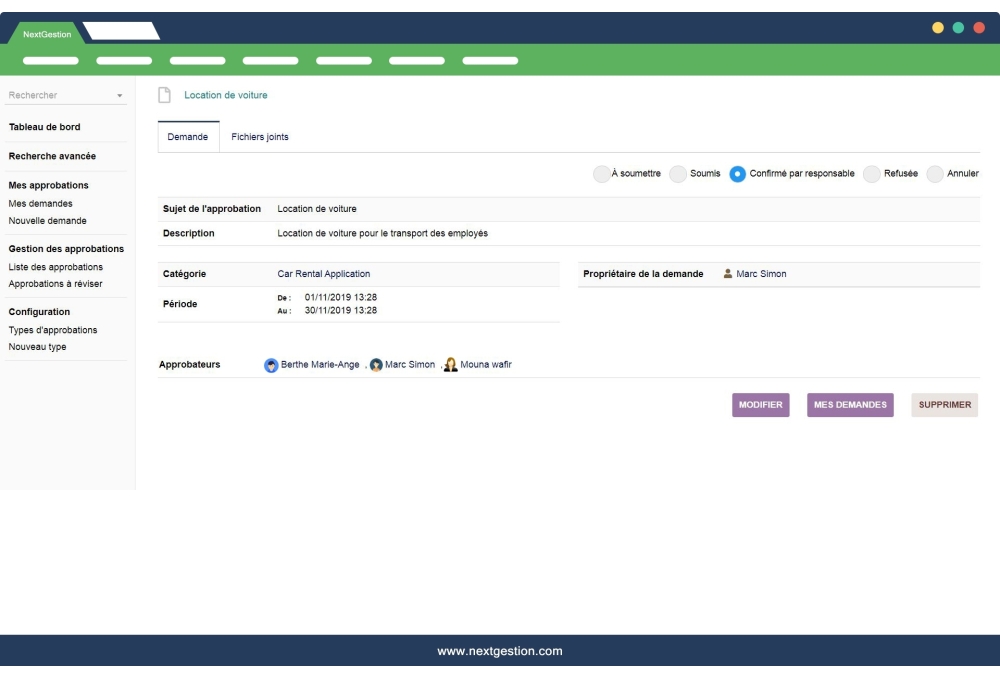 Gestion des approbations en ligne pour Dolibarr