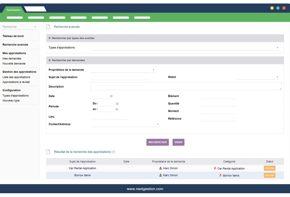 Gestion des approbations en ligne pour Dolibarr