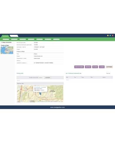 Projet Maps et Géolocalisation