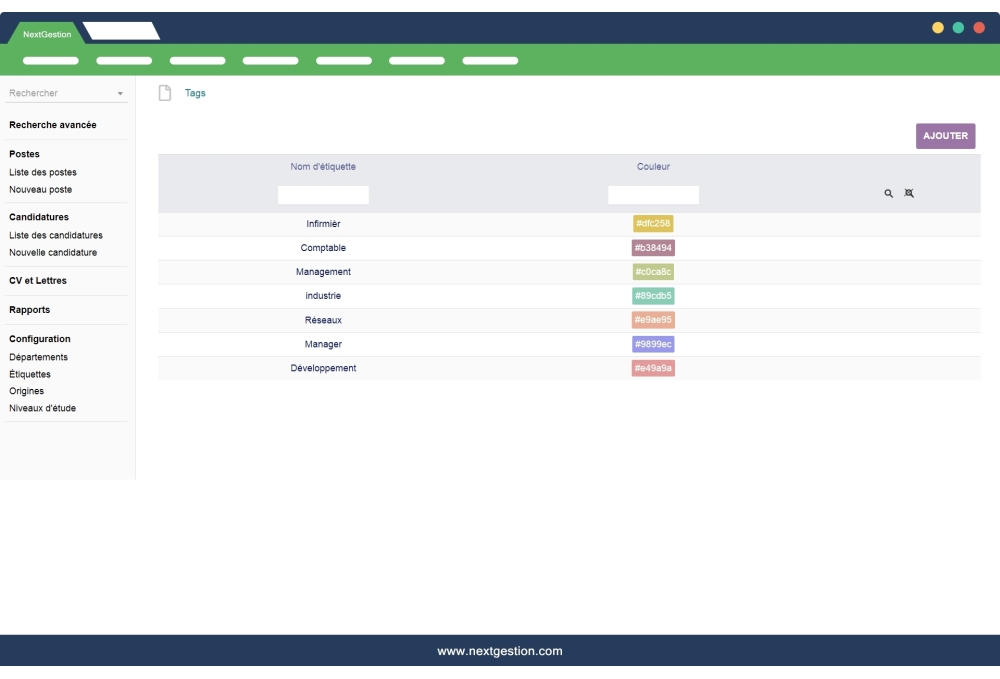 Recruitment Management Dolibarr
