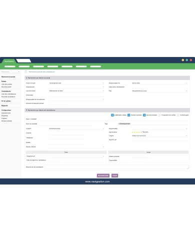 Gestion de Recrutement Dolibarr