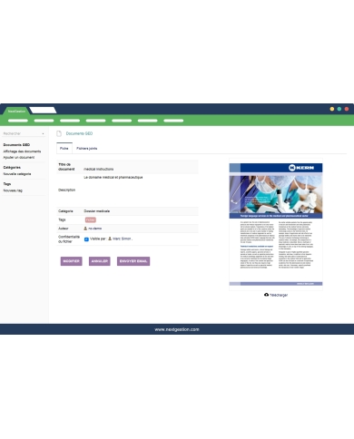 GED Dolibarr - Electronic Document Management EDM