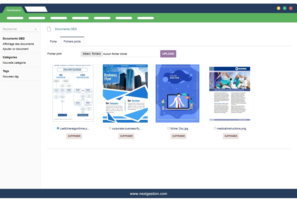 GED Dolibarr - Gestion Électronique des Documents GED