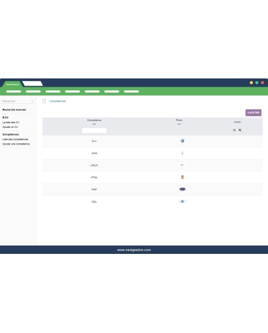 Gestion des CV professionnel Dolibarr