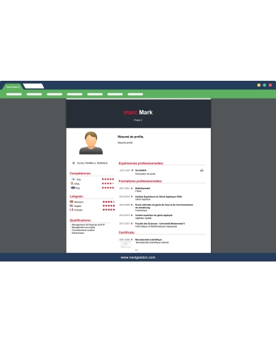 Gestion des CV professionnel Dolibarr