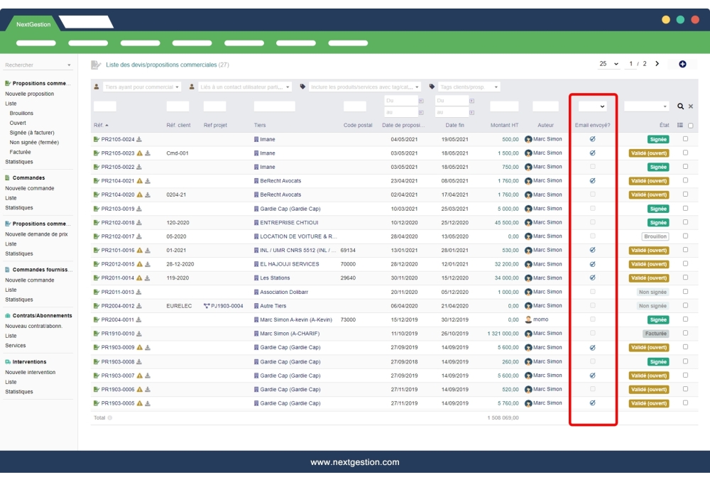 Vérificateur d'email envoyé (Sent Email Checker)