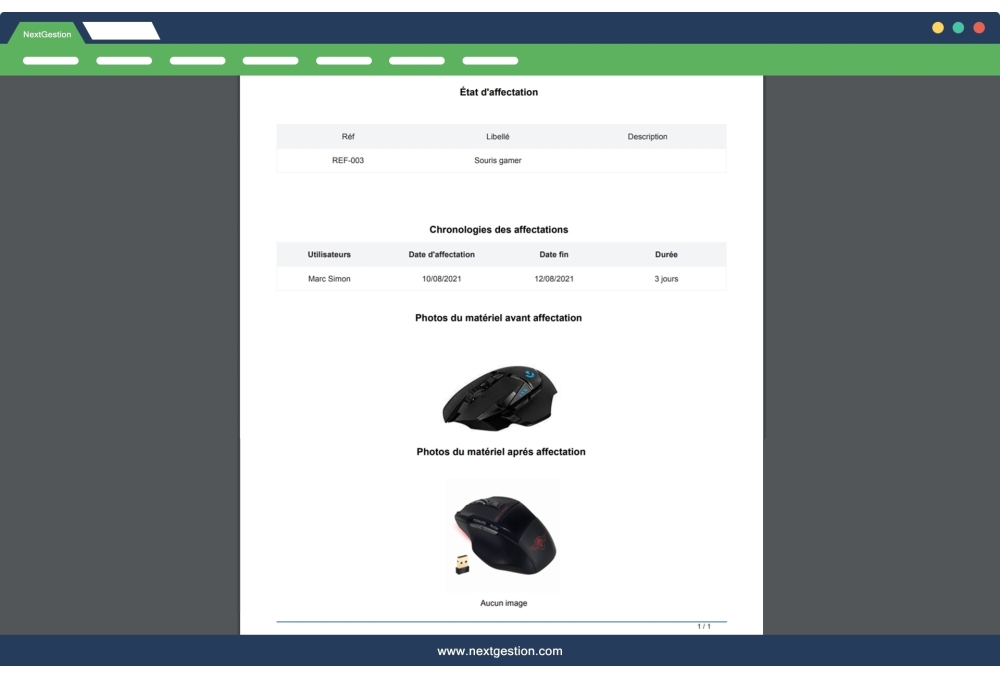 Gestion des pannes et maintenances
