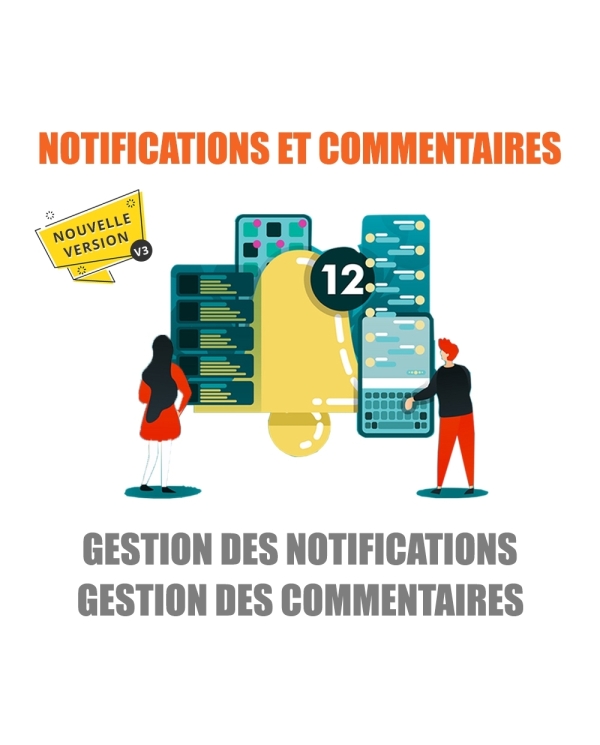 Notifications and Comments module