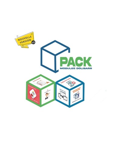 PACK 120 Modules Dolibarr V06 - V23