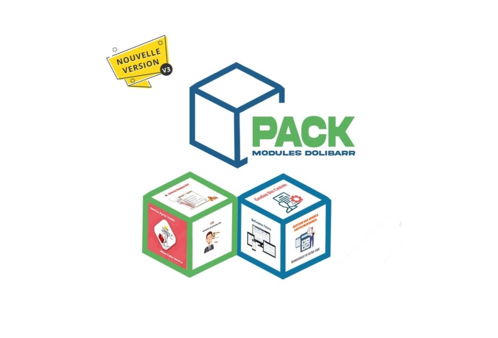 PACK 120 Dolibarr Modules V06 - V21