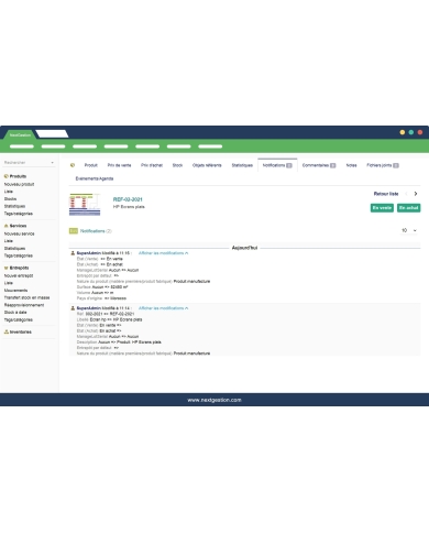 Notifications and Comments module
