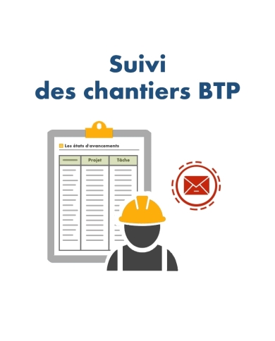 Follow-up of building sites - BTP