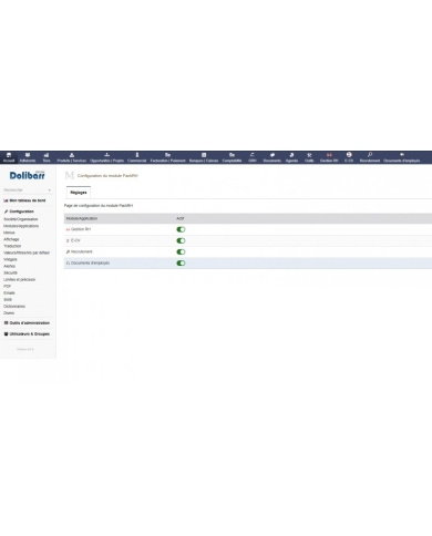 Dolibarr Human Resources Management Pack
