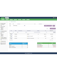 Status of purchases, payments, and customer receivables
