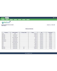 État des échéances Dolibarr