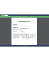 Transfer orders - Advanced
