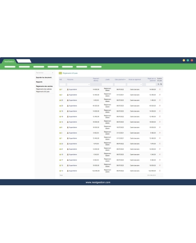 Les ordres de virement - Avancée