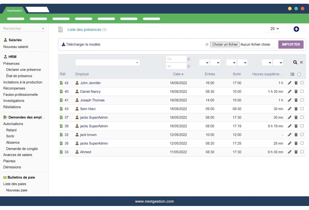 HRM-PRO: Advanced Solution for Human Resource Management System