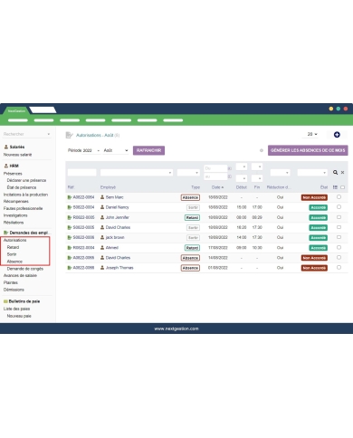 HRM-PRO: Solution avancée pour le système de gestion des ressources humaines