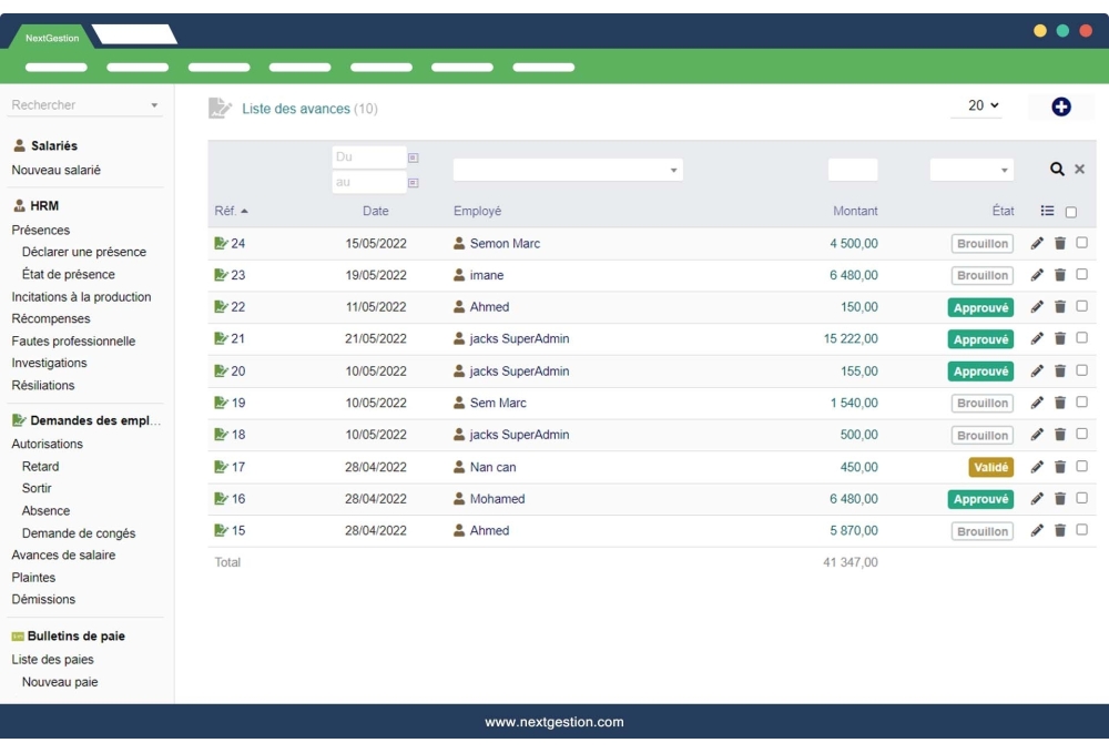 HRM-PRO: Advanced Solution for Human Resource Management System