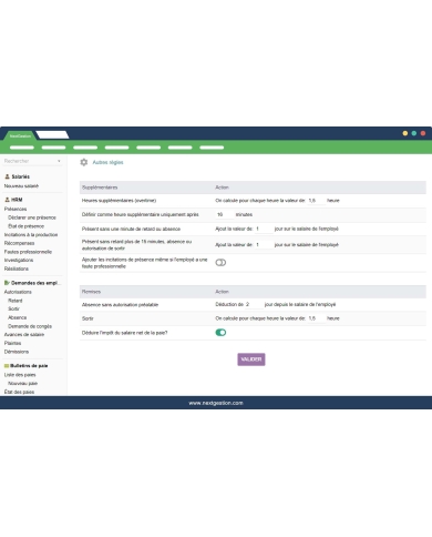 HRM-PRO: Solution avancée pour le système de gestion des ressources humaines