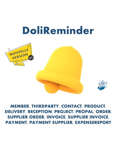 DoliReminder - Rappel Dolibarr
