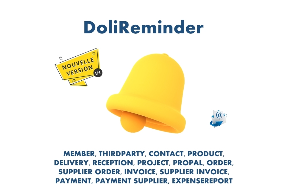 DoliReminder - Dolibarr Erinnerung