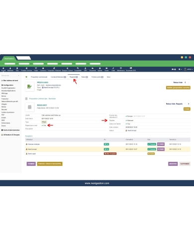 DoliReminder - Rappel Dolibarr