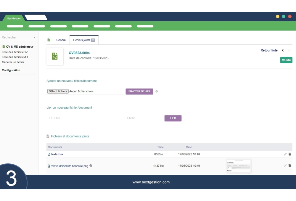 Generator of transfer orders and availability