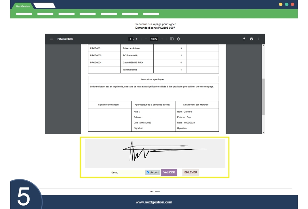 Purchase Request for Dolibarr