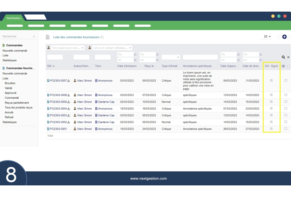 Purchase Request for Dolibarr