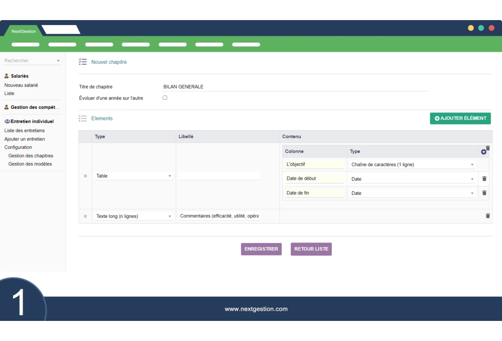 Entretien individuel de vos collaborateurs
