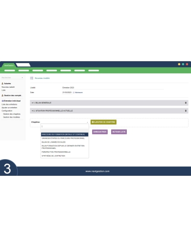 Individual interview of your employees