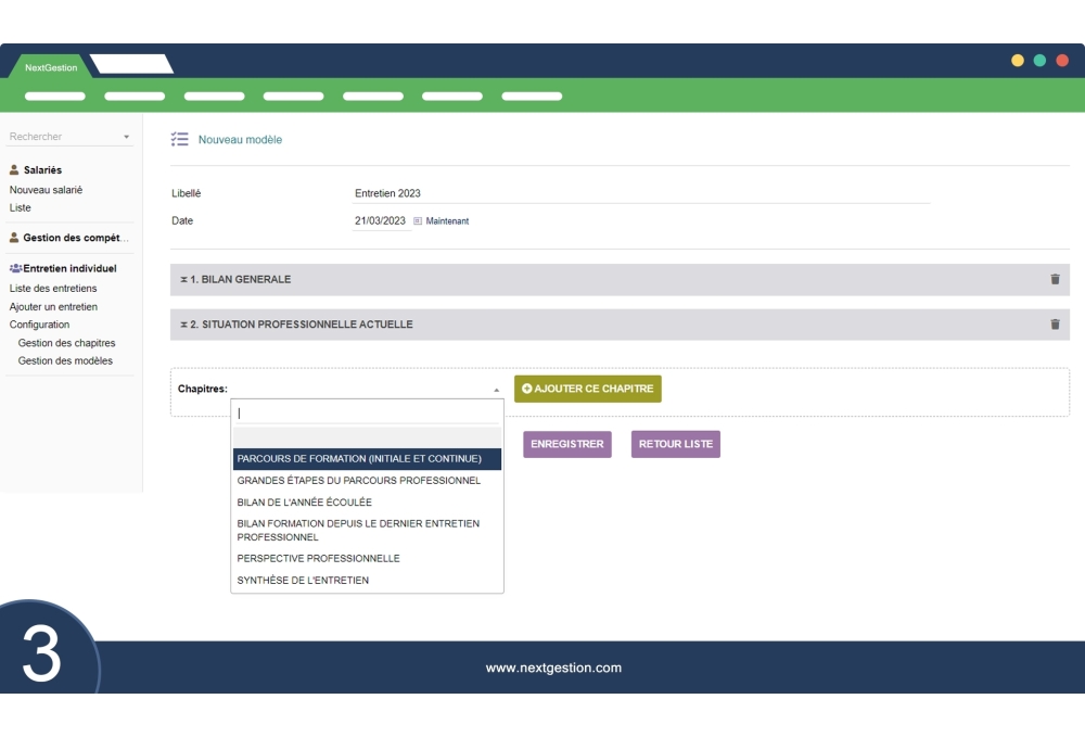 Entretien individuel de vos collaborateurs